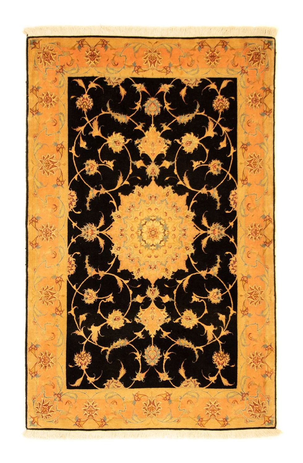 Perser Rug - Tabriz - Royal - 160 x 100 cm - black