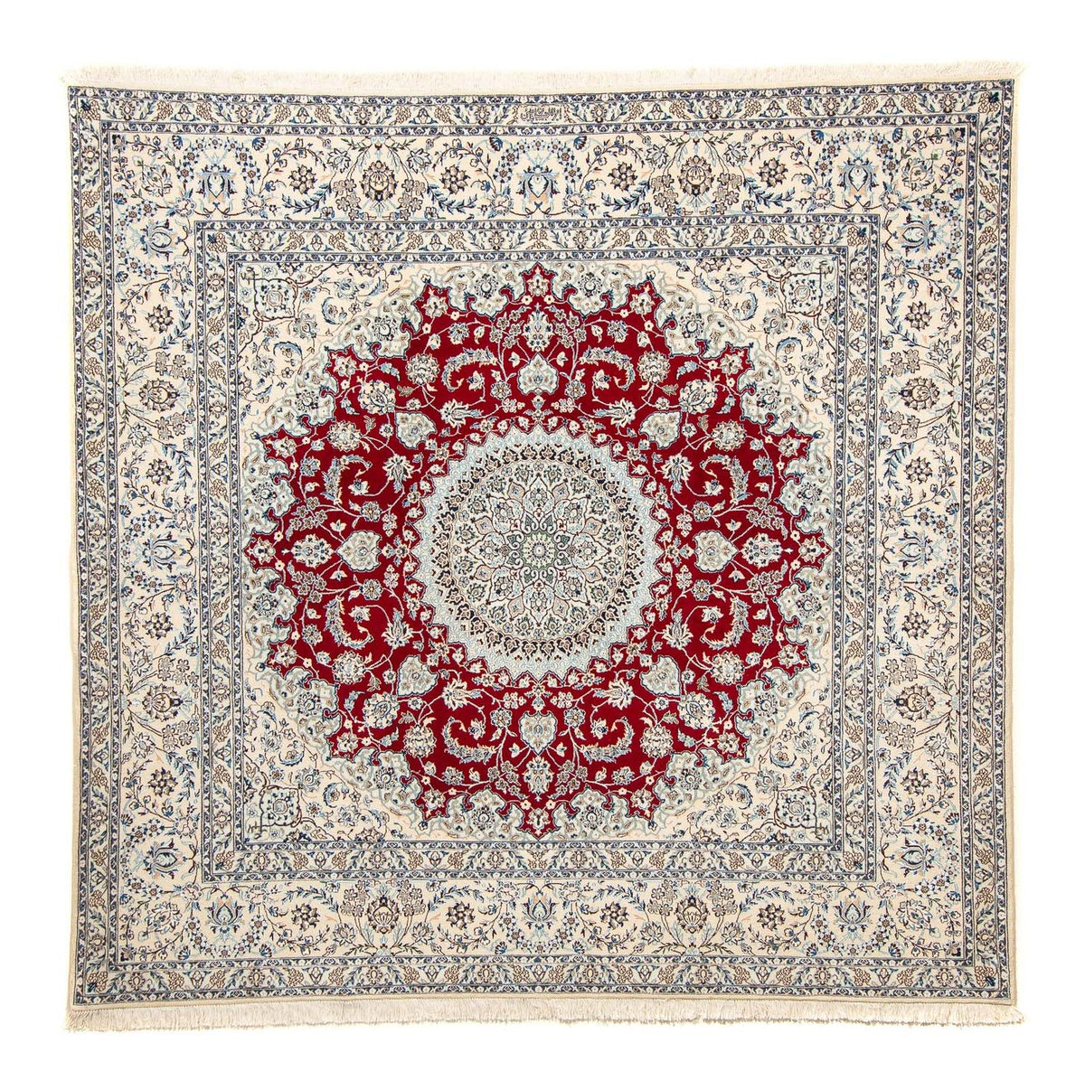 Perser Rug - Nain - Premium square  - 205 x 197 cm - beige