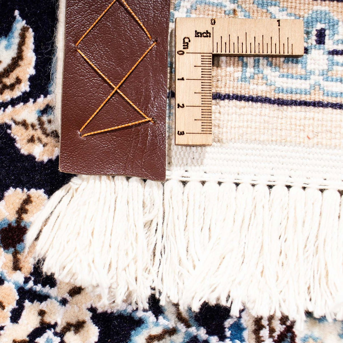 Perser Rug - Nain - Royal square  - 153 x 146 cm - dark red