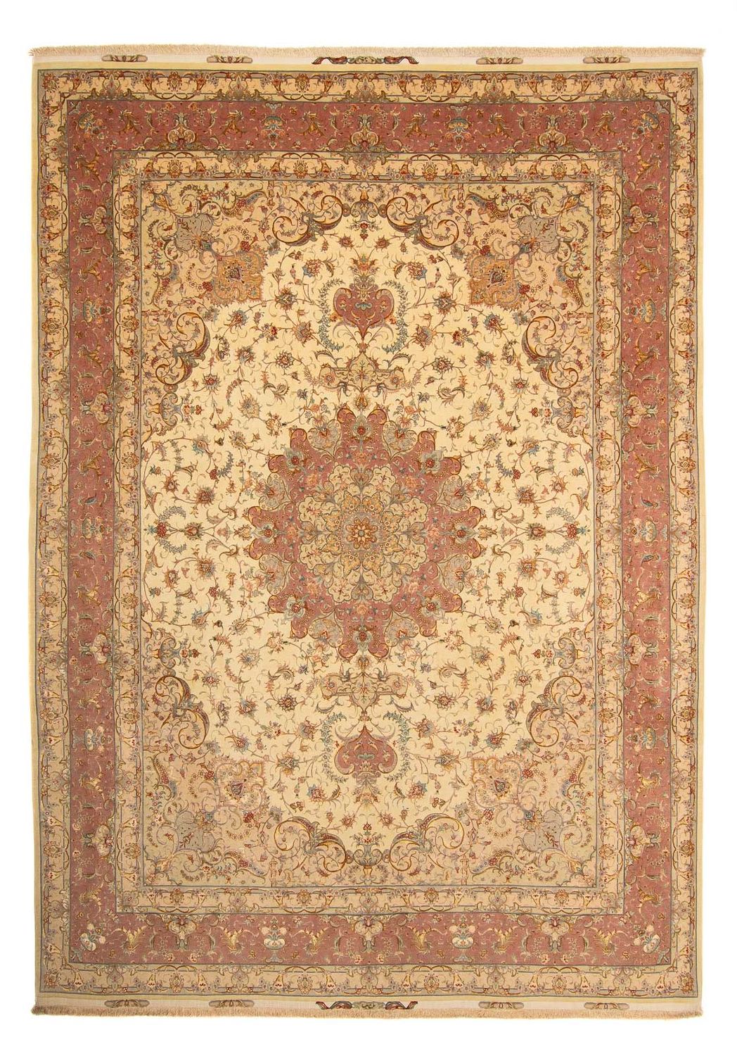 Perser Rug - Tabriz - Royal - 404 x 300 cm - brown