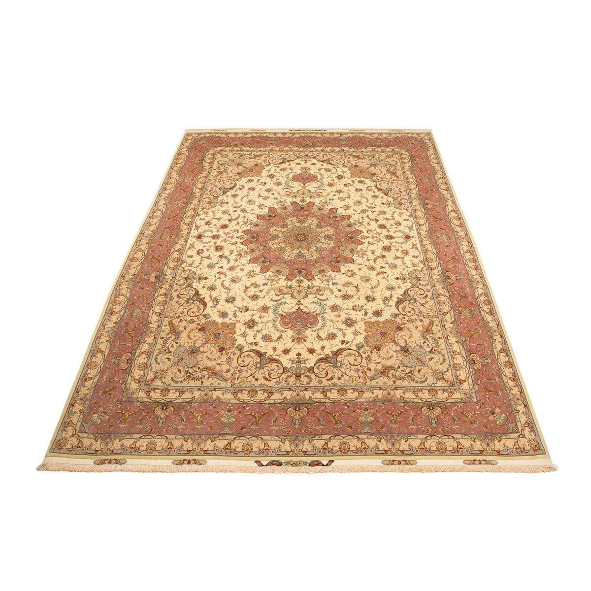 Perser Rug - Tabriz - Royal - 404 x 300 cm - brown