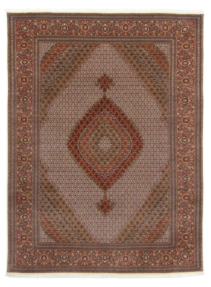 Perser Rug - Tabriz - Royal - 349 x 250 cm - brown
