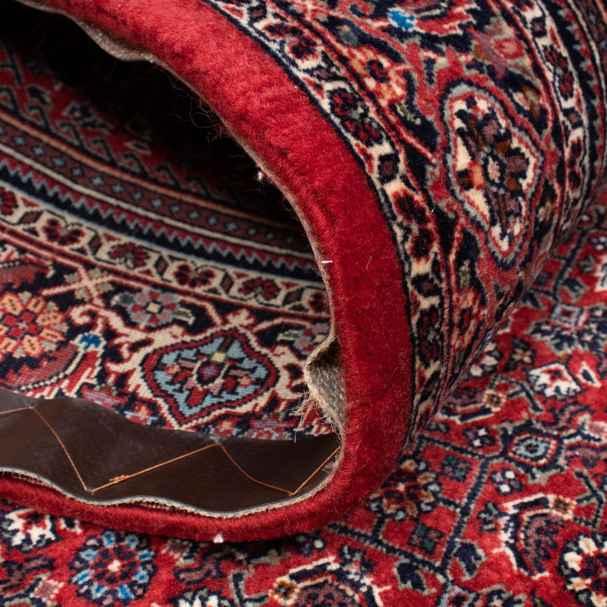 Perser Rug - Bidjar - 206 x 126 cm - dark red