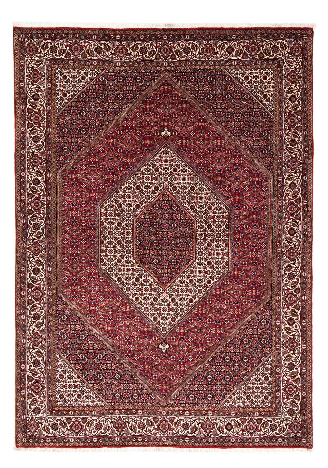Perser Rug - Bidjar - 246 x 171 cm - dark red