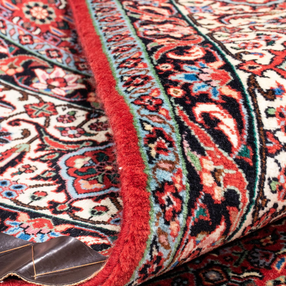 Perser Rug - Bidjar - 297 x 249 cm - light red