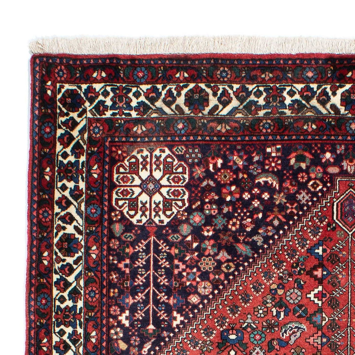 Gabbeh Rug - Kashkuli Perser - 203 x 153 cm - dark red
