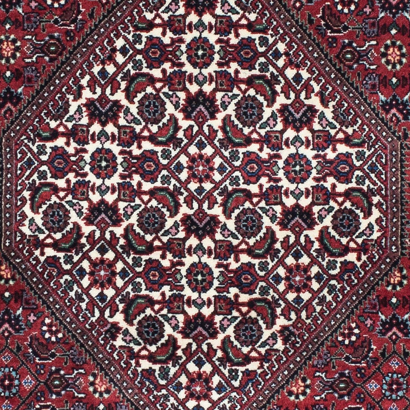 Runner Perser Rug - Bidjar - 205 x 74 cm - dark red