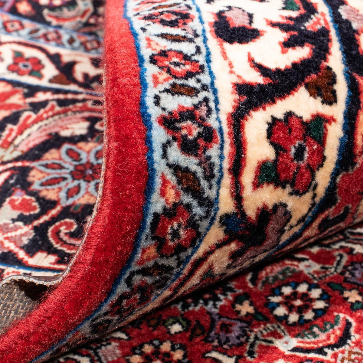 Perser Rug - Bidjar square  - 250 x 250 cm - dark red