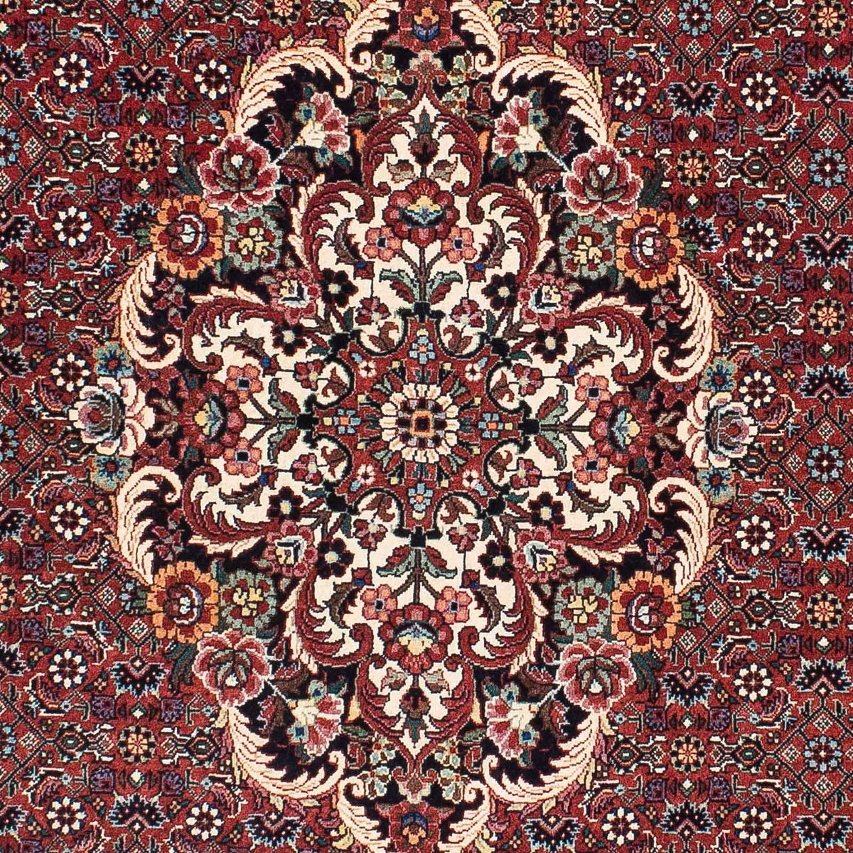 Perser Rug - Bidjar - 202 x 132 cm - light red