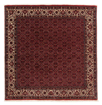 Perser Rug - Bidjar square  - 212 x 205 cm - dark red