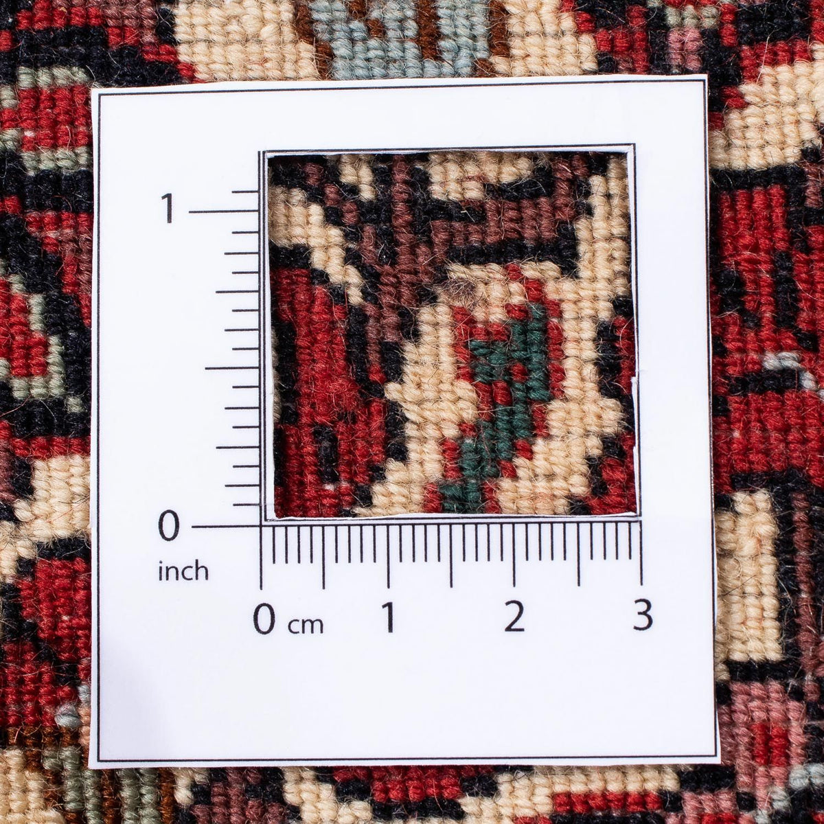 Perser Rug - Bidjar - 304 x 251 cm - dark red