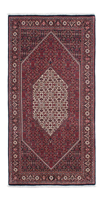 Runner Perser Rug - Bidjar - 204 x 103 cm - dark blue