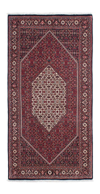 Runner Perser Rug - Bidjar - 204 x 103 cm - dark blue
