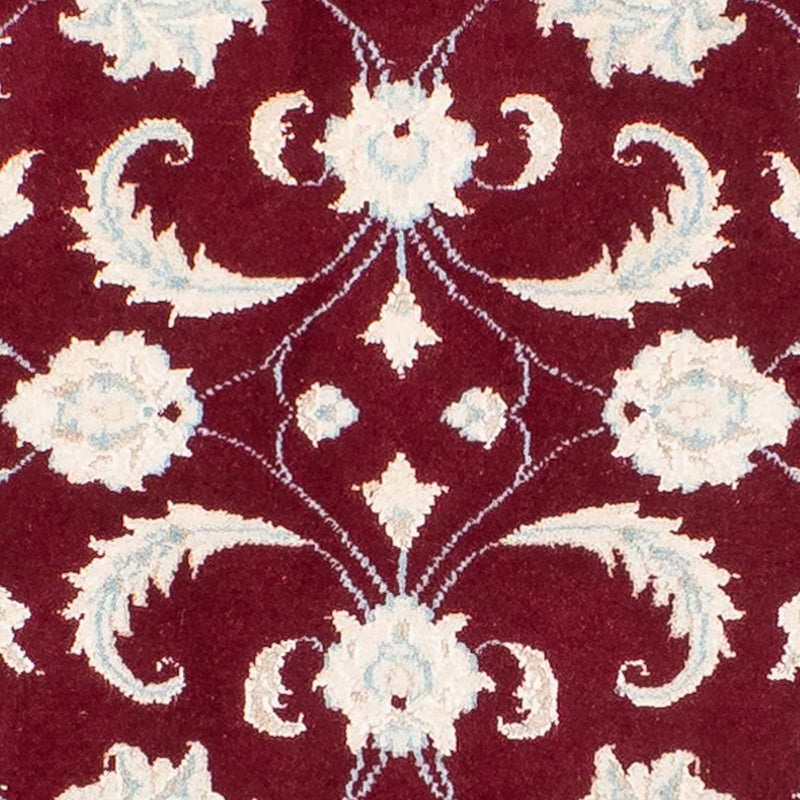 Runner Perser Rug - Nain - 398 x 84 cm - dark red