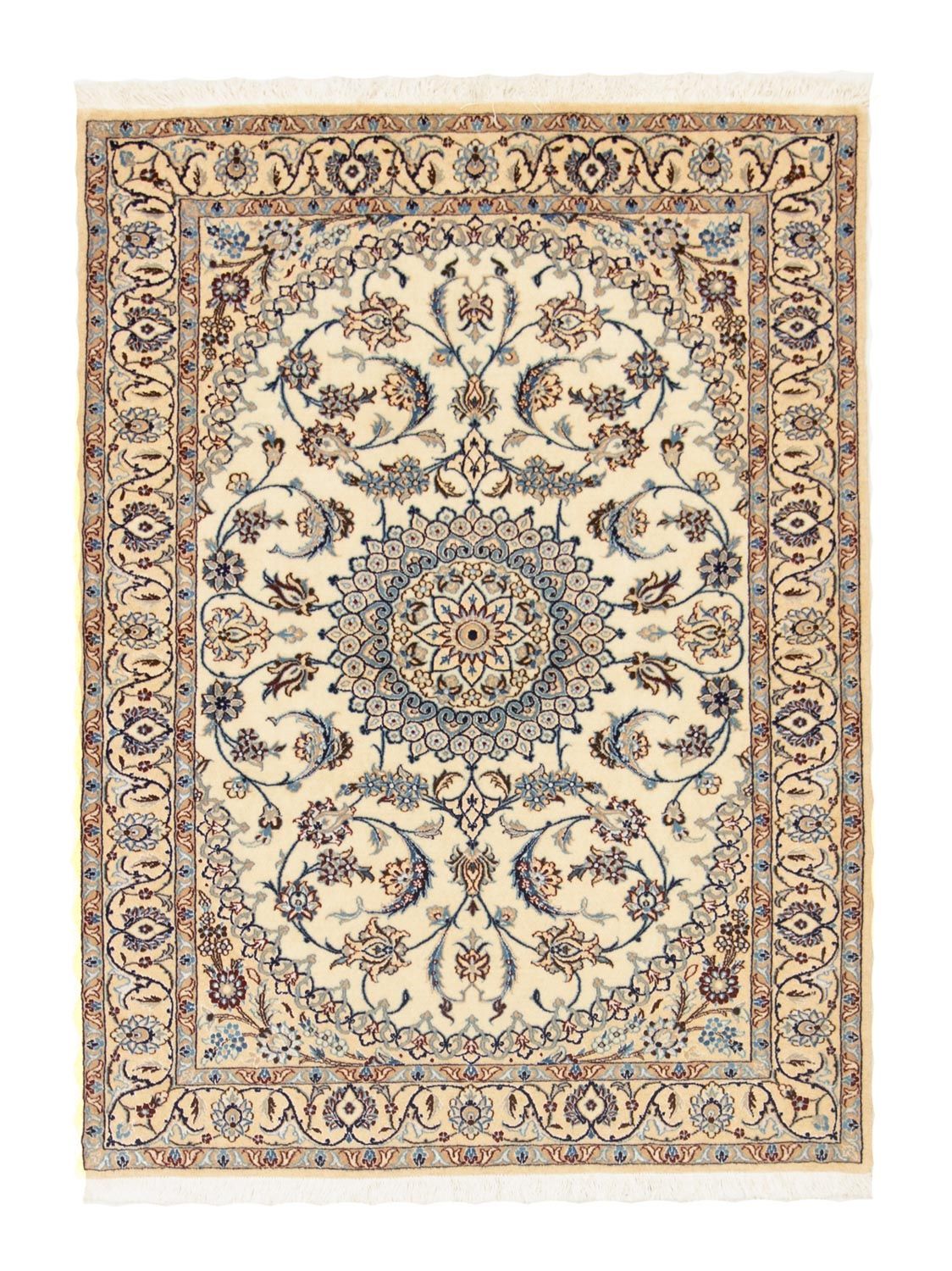 Perser Rug - Nain - Premium - 135 x 102 cm - beige