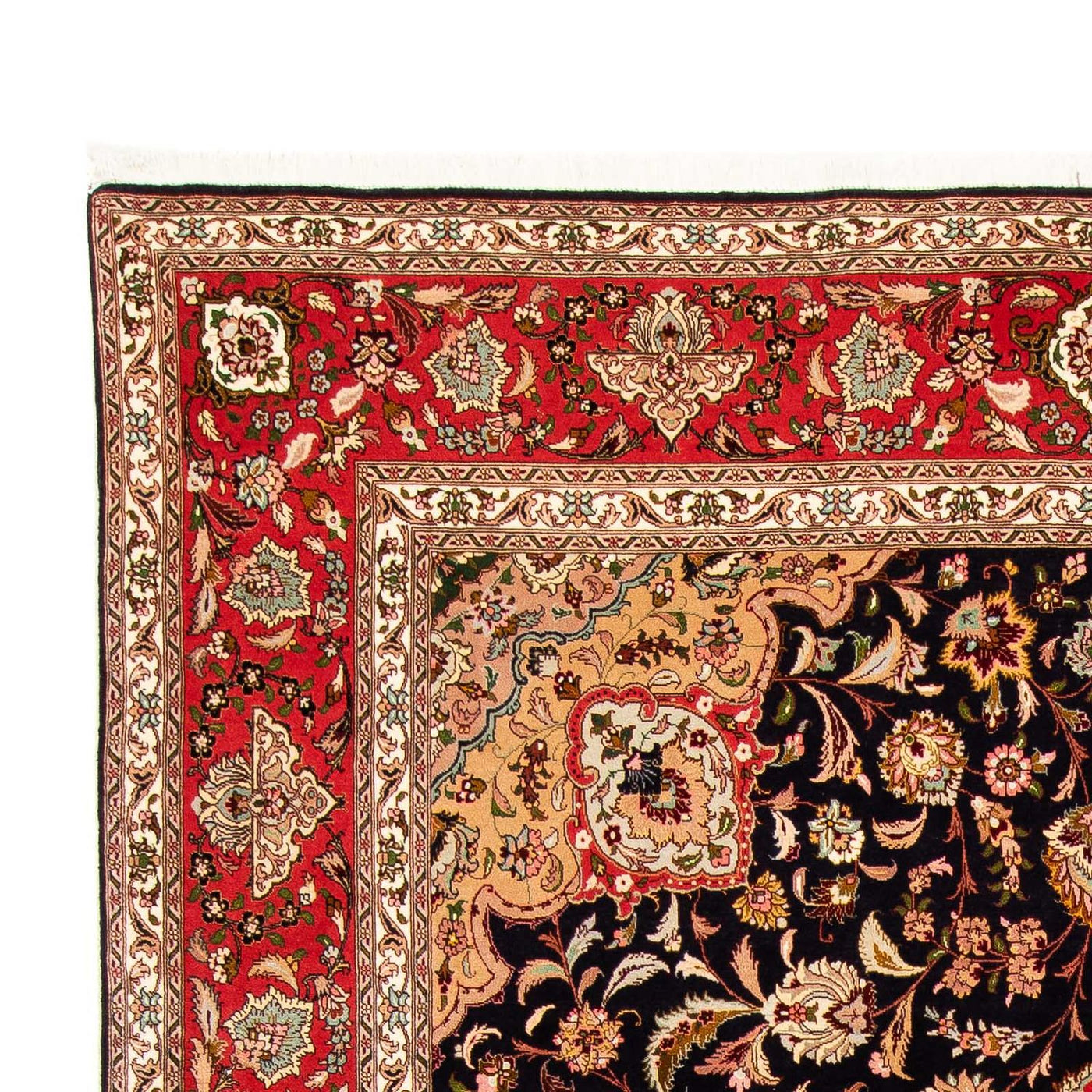 Tabriz - 50 Raj Rug 302x203cm - Persian Rugs