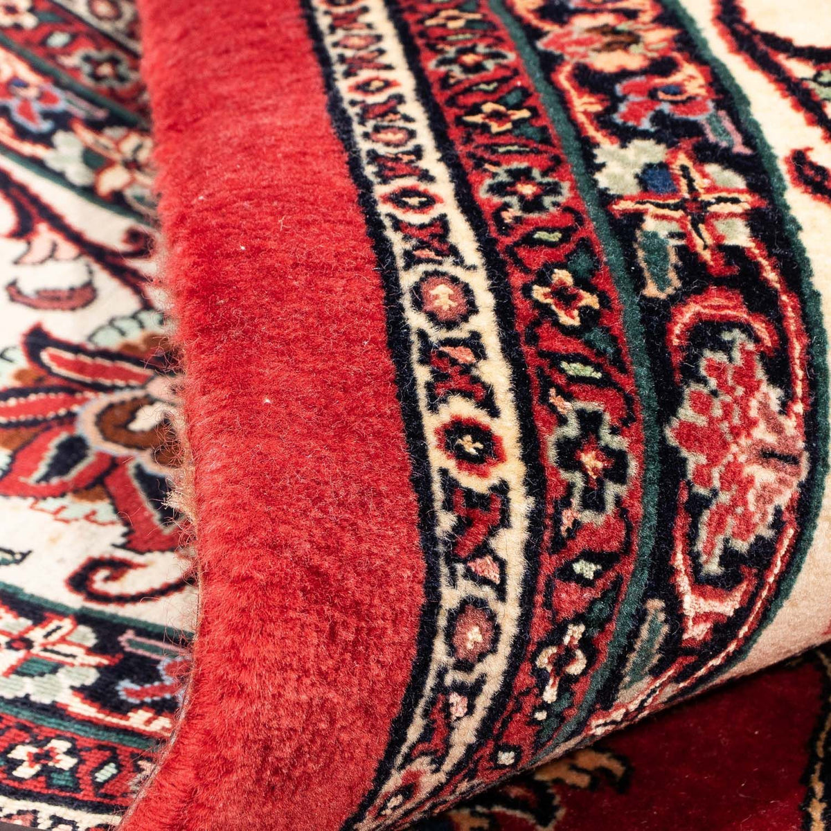 Perser Rug - Bidjar - 284 x 241 cm - dark red