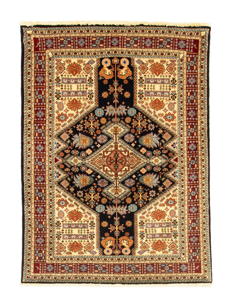 Perser Rug - Nomadic - 138 x 102 cm - black