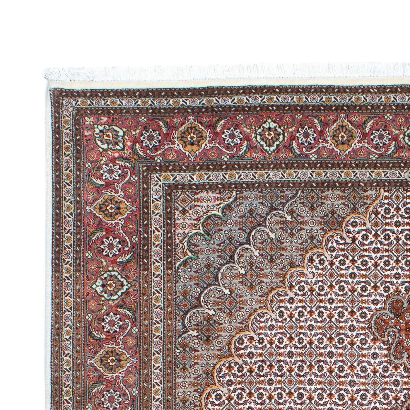 Tabriz - 50 Raj Rug 208x153cm - Persian Rugs