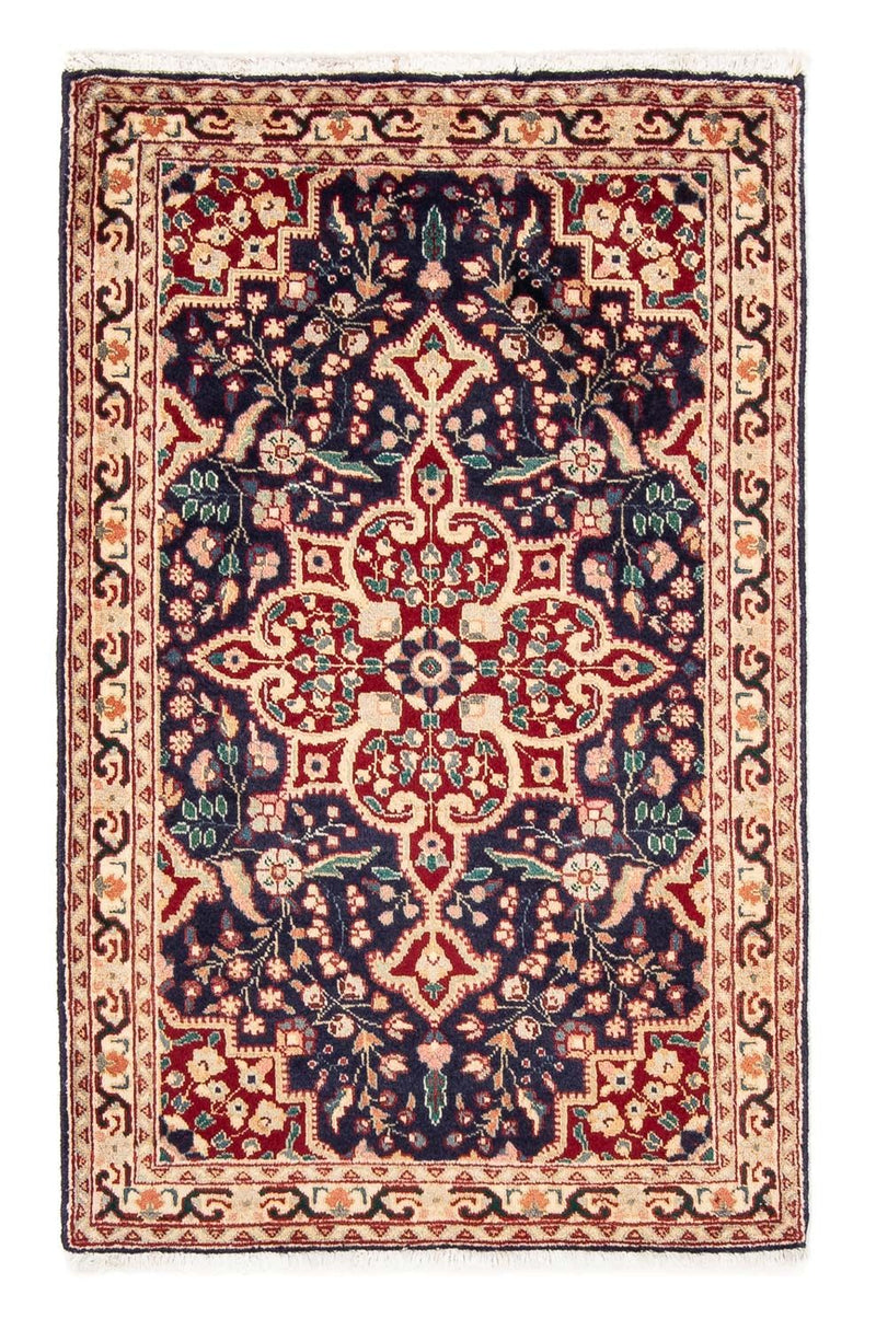 Perser Rug - Tabriz - 134 x 86 cm - dark blue