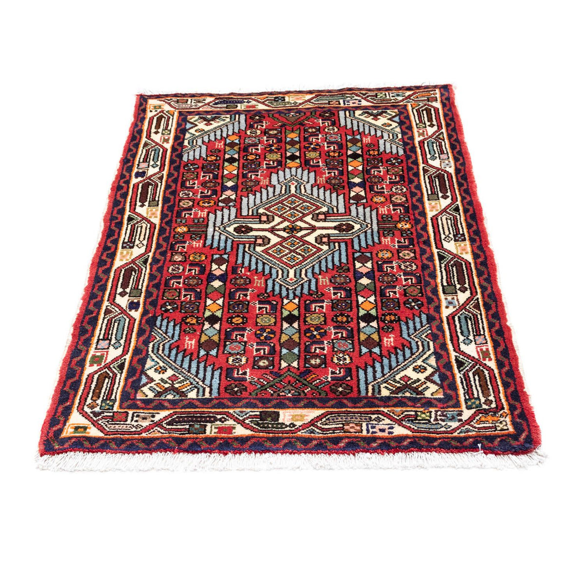 Perser Rug - Nomadic - 120 x 76 cm - red