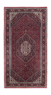 Runner Perser Rug - Bidjar - 201 x 100 cm - dark red