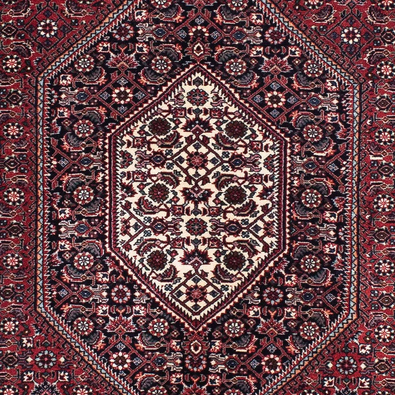 Runner Perser Rug - Bidjar - 201 x 100 cm - dark red
