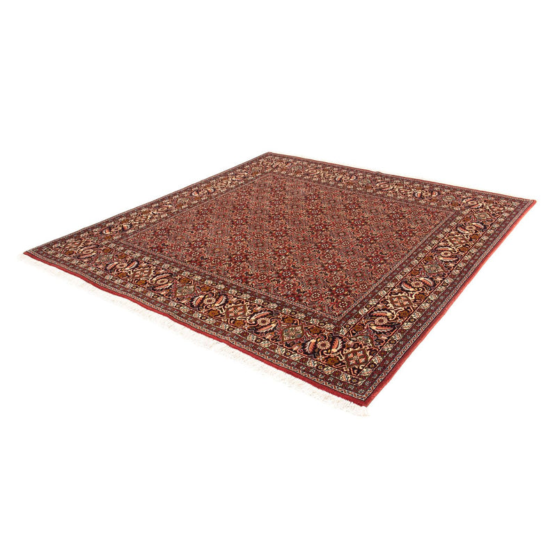 Perser Rug - Bidjar square  - 197 x 190 cm - light red