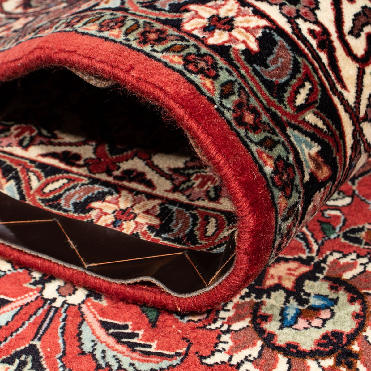 Perser Rug - Bidjar - 286 x 202 cm - dark red