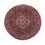 Perser Rug - Bidjar round  - 100 x 100 cm - dark red