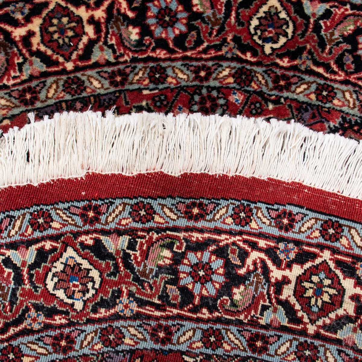 Perser Rug - Bidjar round  - 100 x 100 cm - dark red