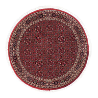 Perser Rug - Bidjar round  - 105 x 105 cm - dark red