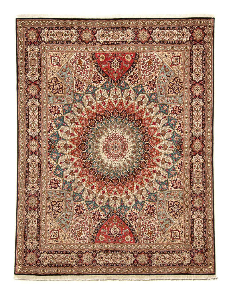Täbriz - 50 Raj Teppich 254x204cm - Perserteppich