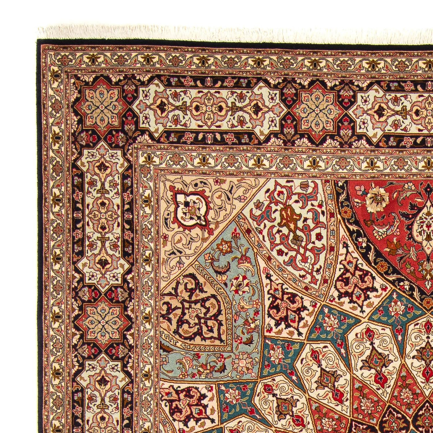 Täbriz - 50 Raj Teppich 254x204cm - Perserteppich