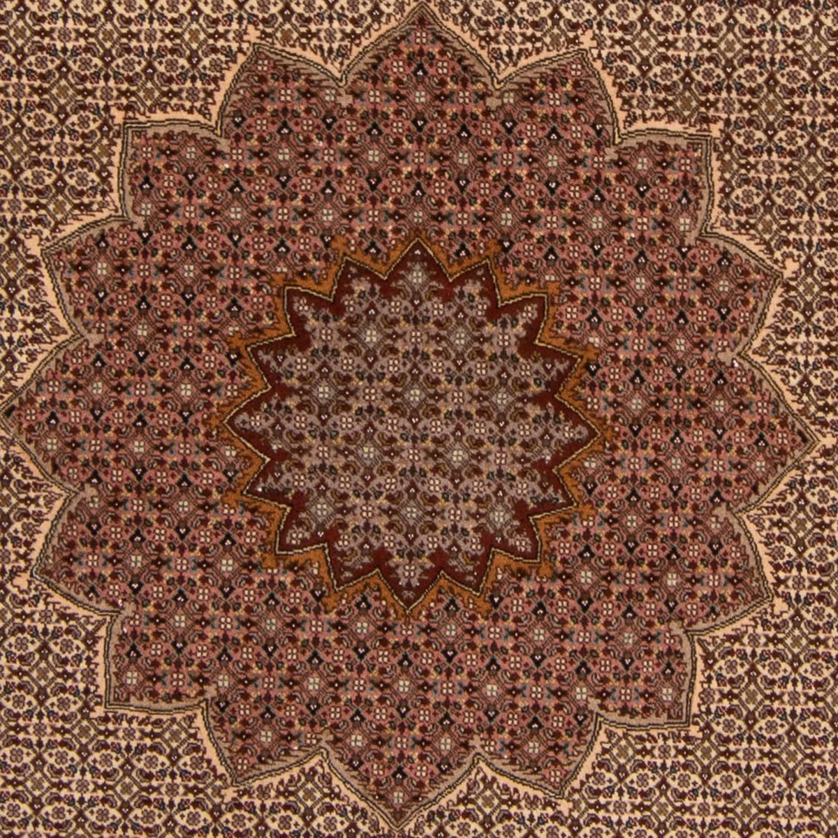 Perser Rug - Tabriz - Royal - 260 x 248 cm - brown