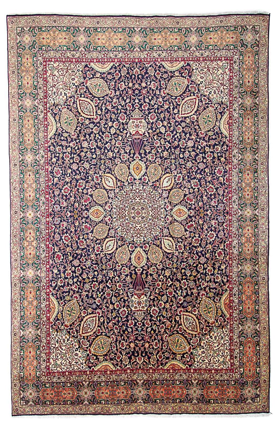 Perser Rug - Tabriz - Royal - 436 x 292 cm - dark blue