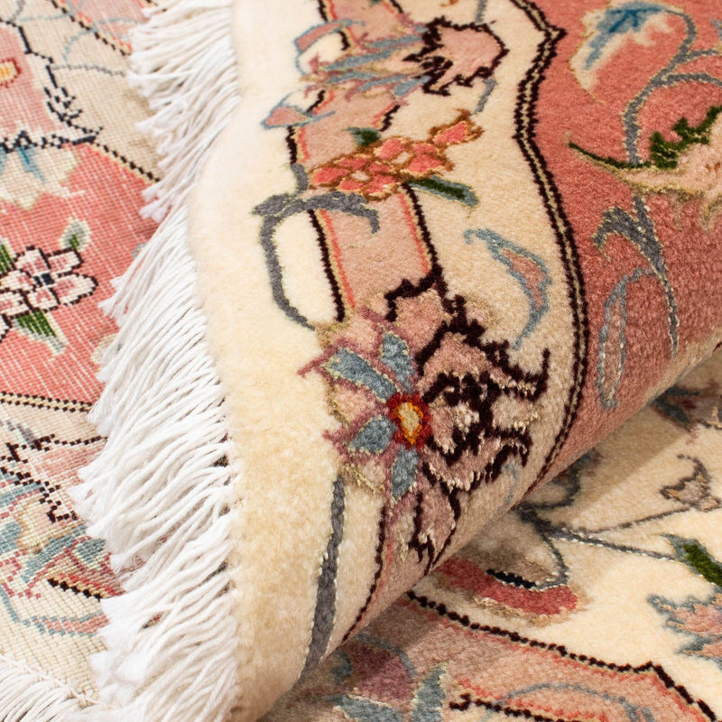 Perser Rug - Tabriz - Royal round  - 150 x 150 cm - beige