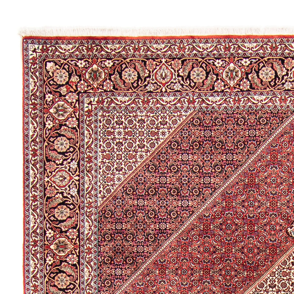 Perser Rug - Bidjar - 358 x 253 cm - dark red