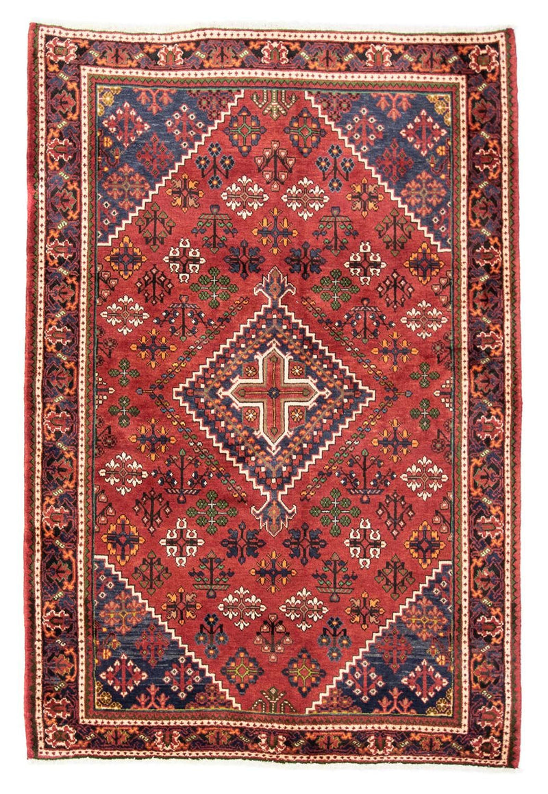 Perser Rug - Nomadic - 205 x 138 cm - dark red