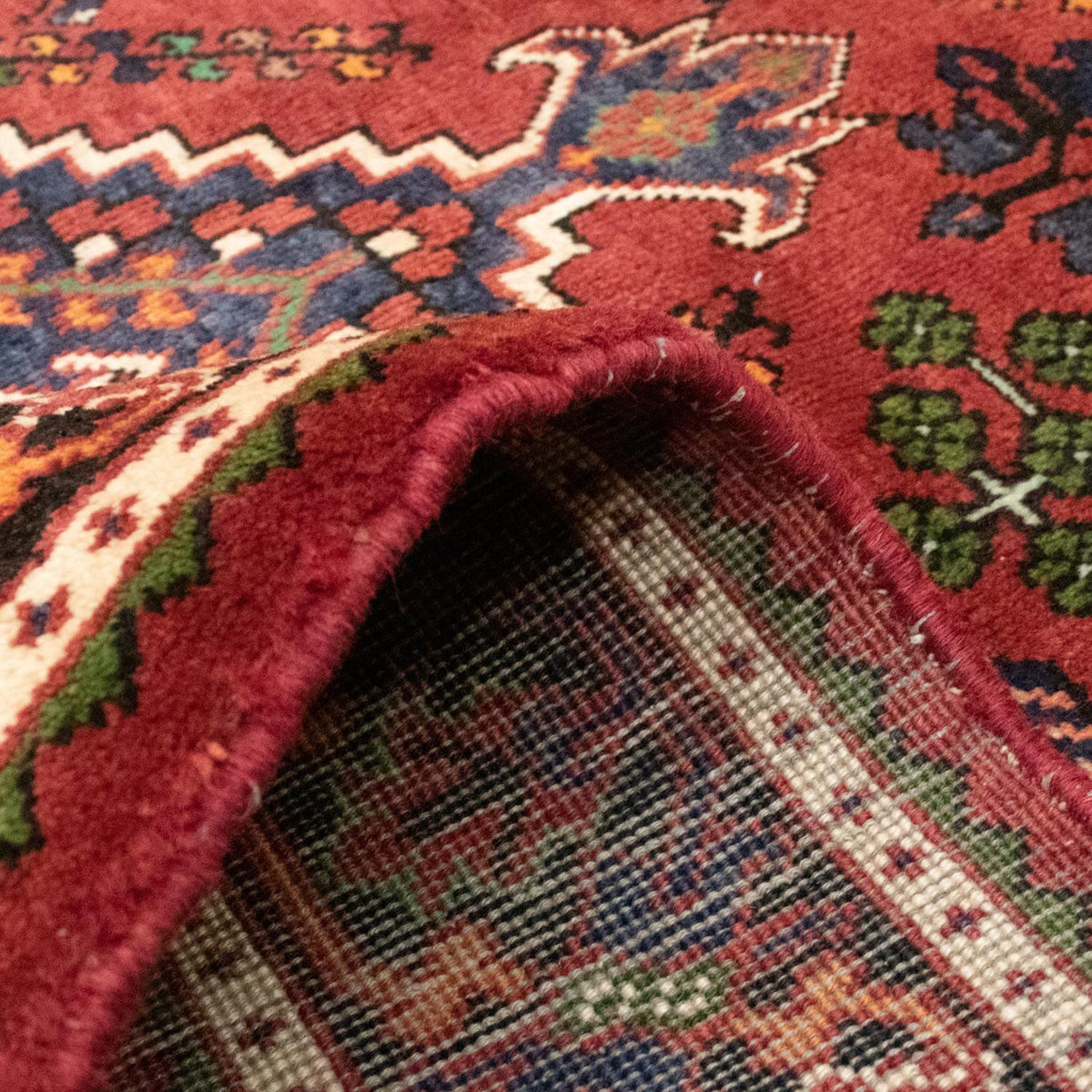 Perser Rug - Nomadic - 205 x 138 cm - dark red