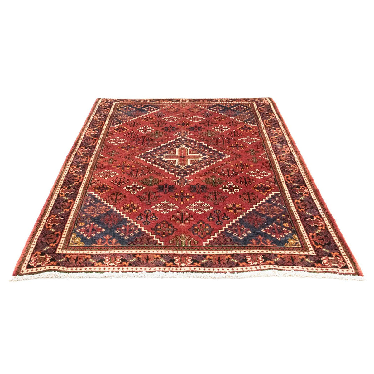 Perser Rug - Nomadic - 205 x 138 cm - dark red