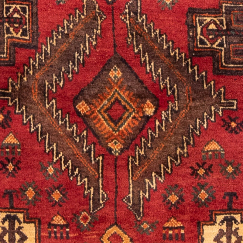 Runner Belutsch Rug - 237 x 103 cm - red