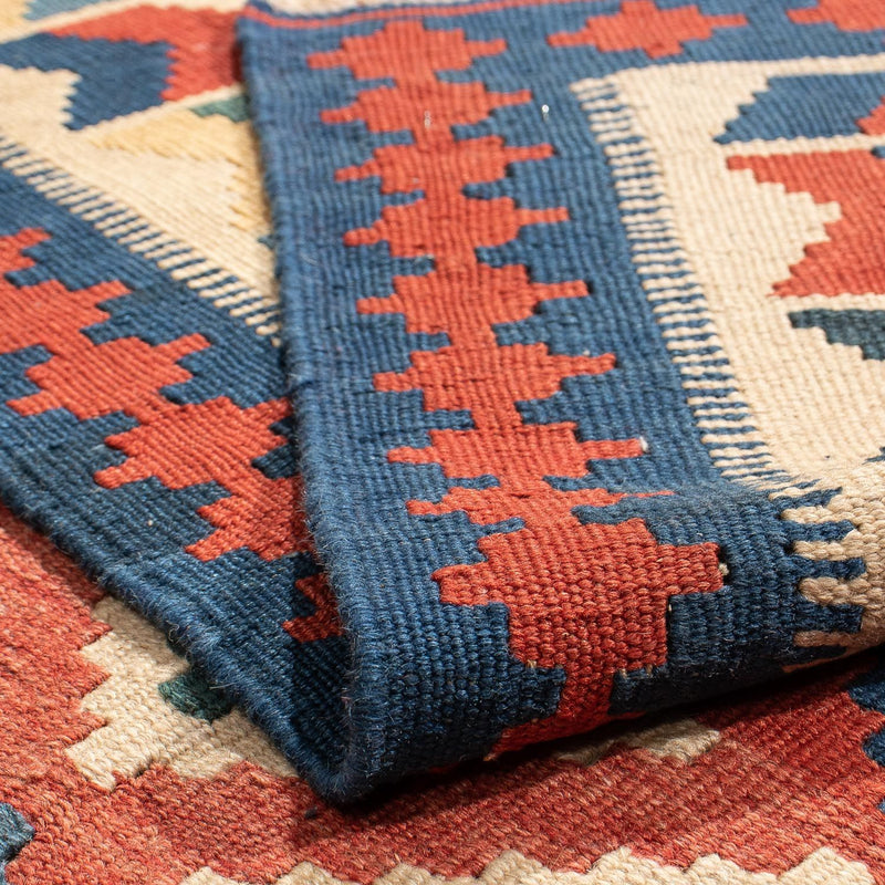 Kelim Rug - Oriental - 217 x 155 cm - red