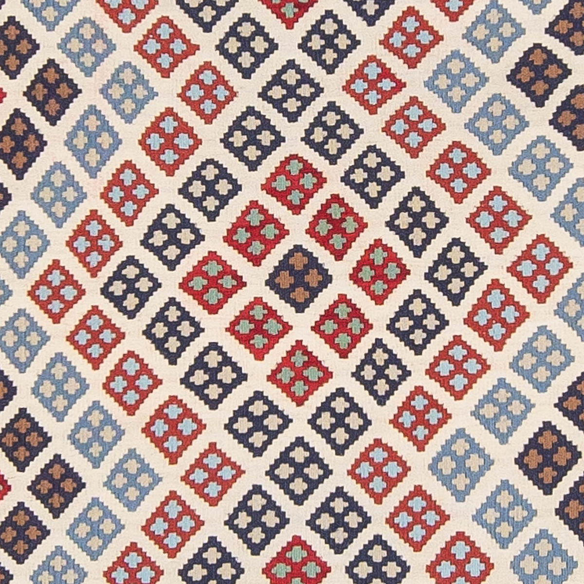 Runner Kelim Rug - Oriental - 385 x 96 cm - multicolored