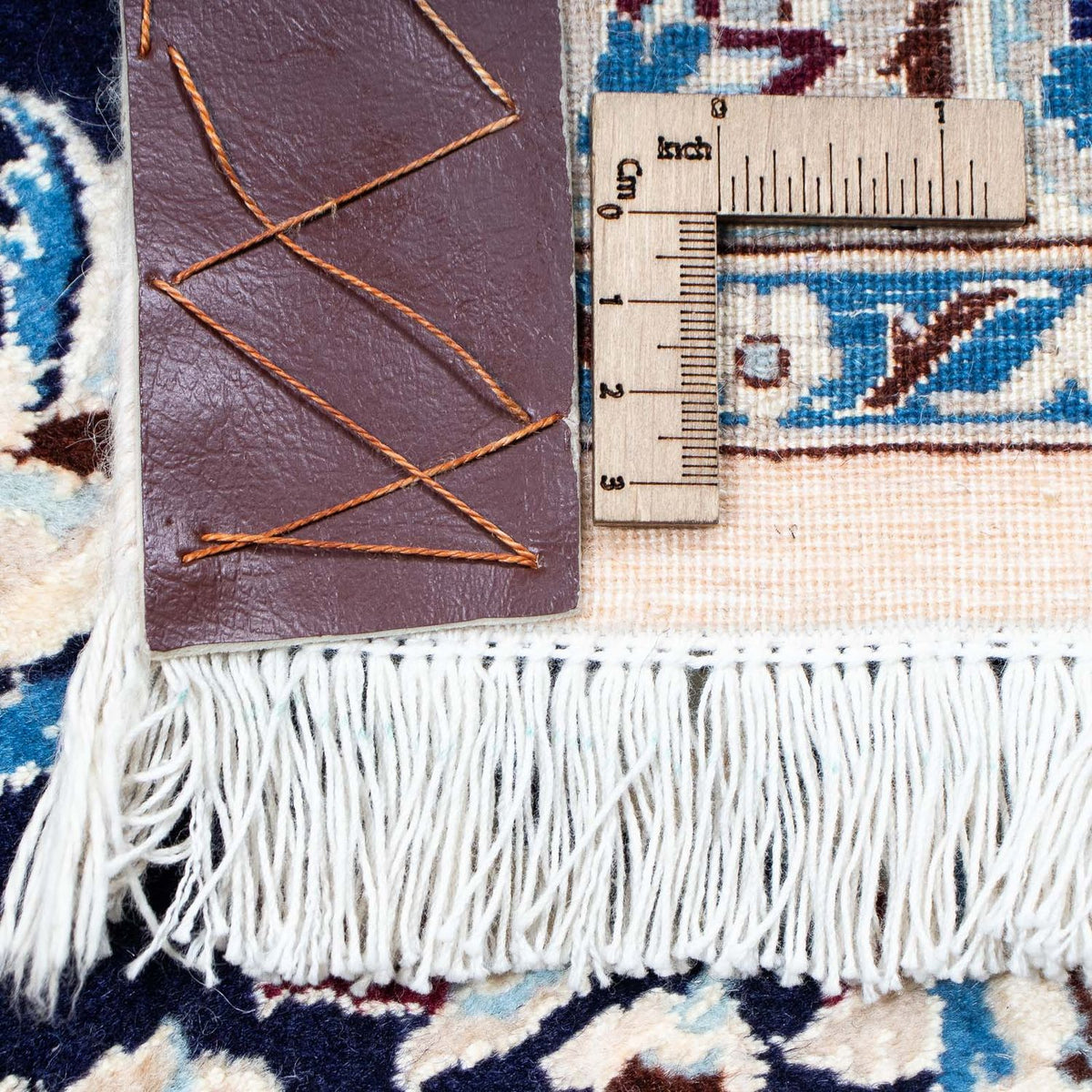 Perser Rug - Nain - Premium - 351 x 253 cm - dark blue