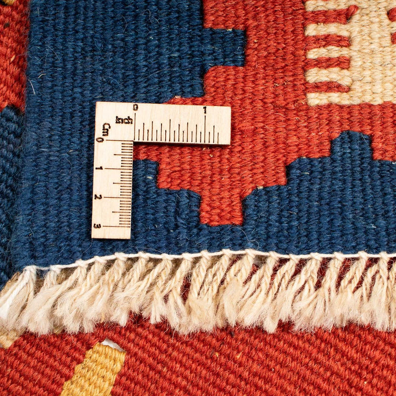 Kelim Rug - Oriental - 217 x 160 cm - dark red