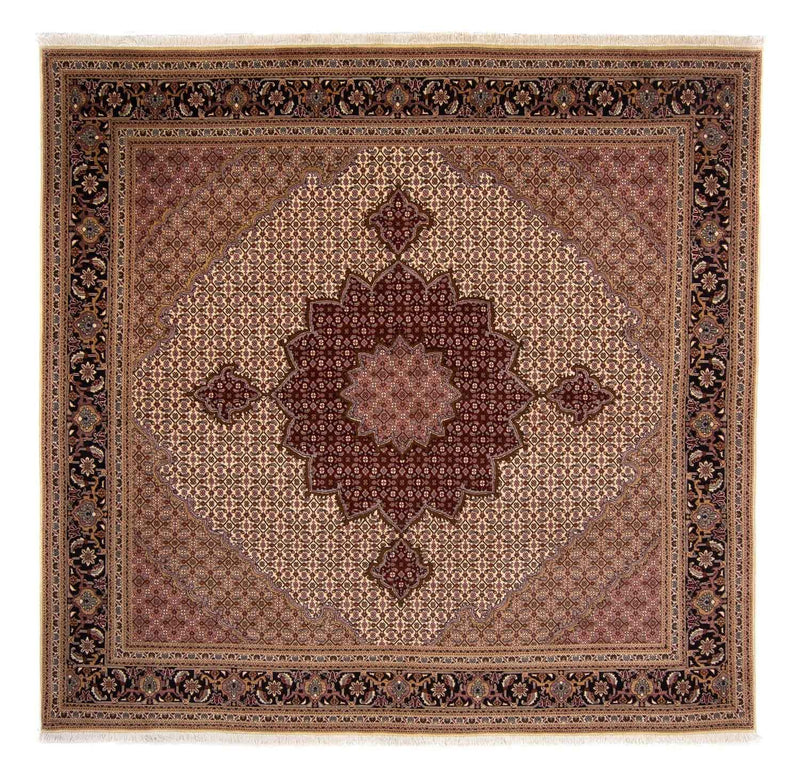 Perser Rug - Tabriz - Royal - 250 x 249 cm - brown