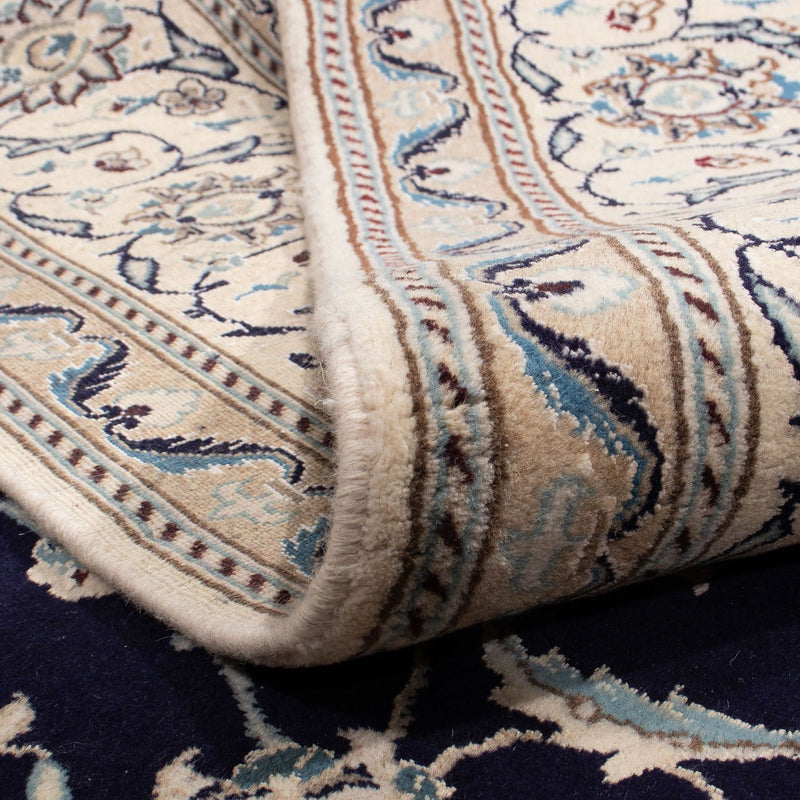 Perser Rug - Nain - 338 x 245 cm - dark blue