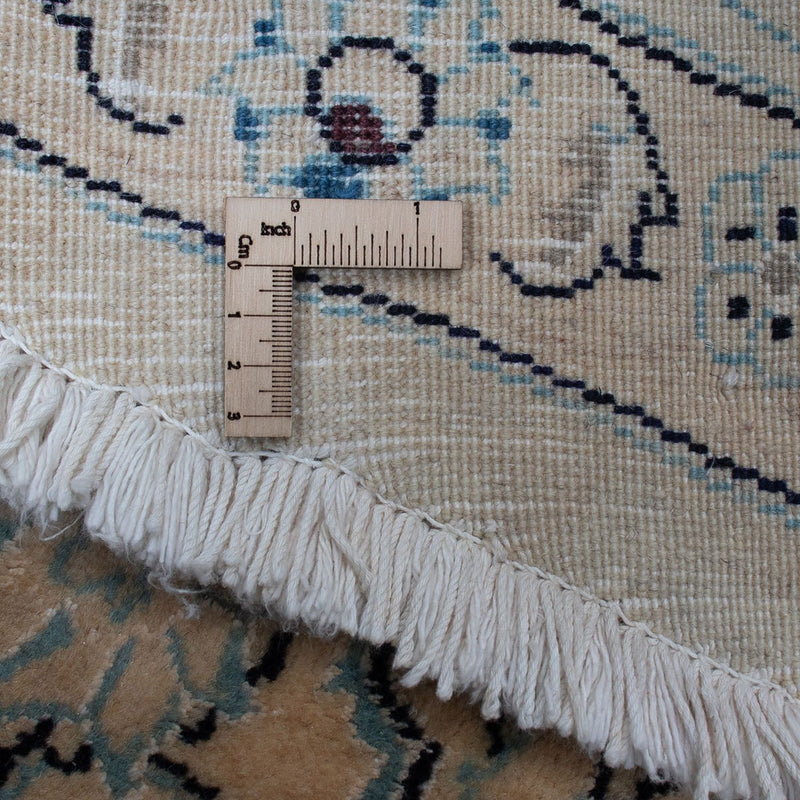 Perser Rug - Nain round  - 287 x 287 cm - dark red