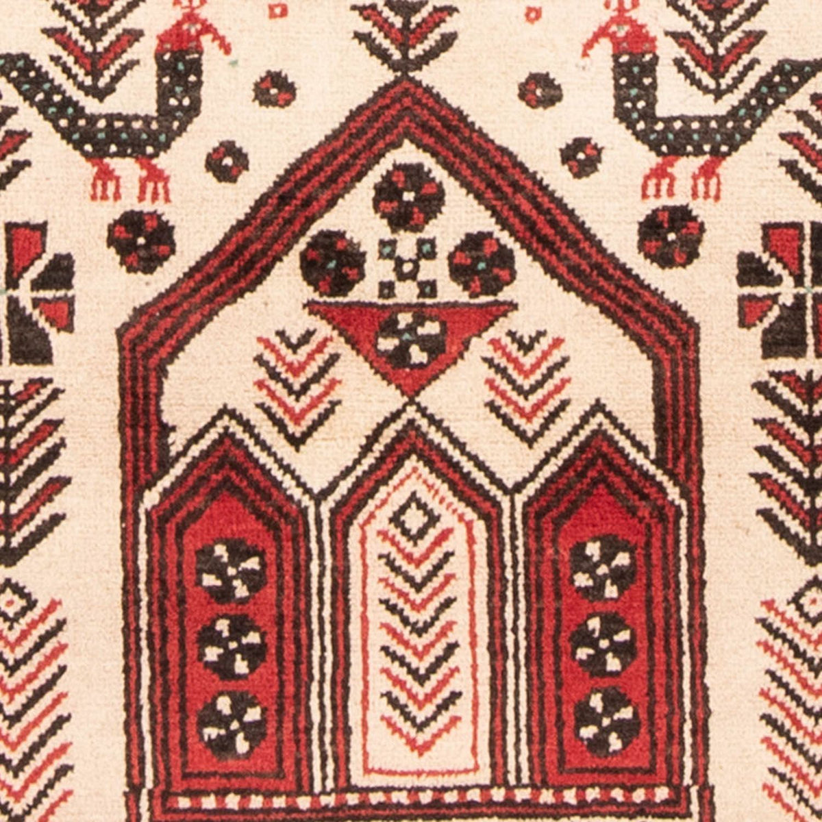 Belutsch Rug - 199 x 115 cm - red
